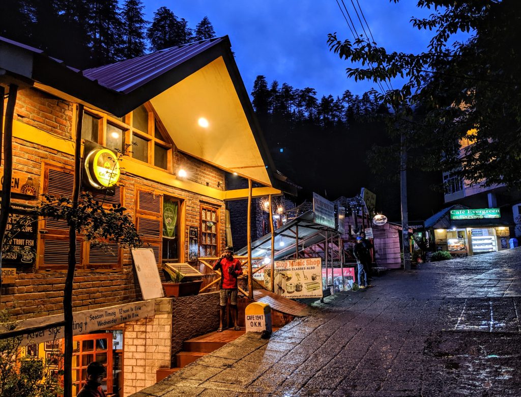 A hostel in Manali