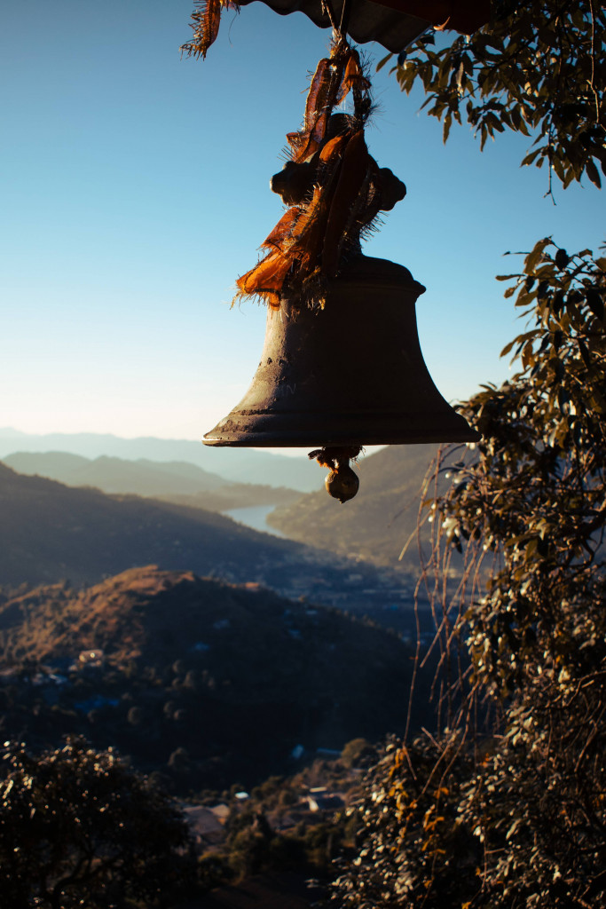 The view from the Naini Devi Temple