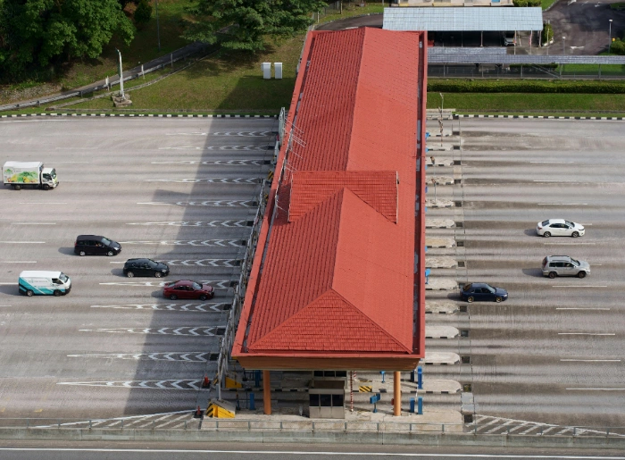 Toll plaza
