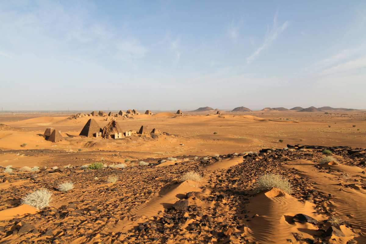 pyramids in sudan