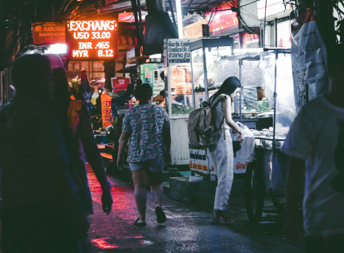 Thailand street food markets