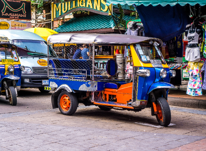 Tuk tuk in Bangkok