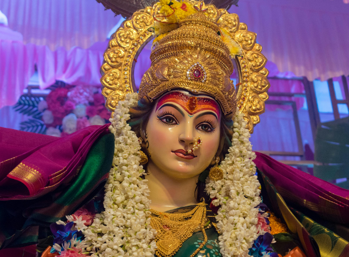 Idol of Goddess Durga
