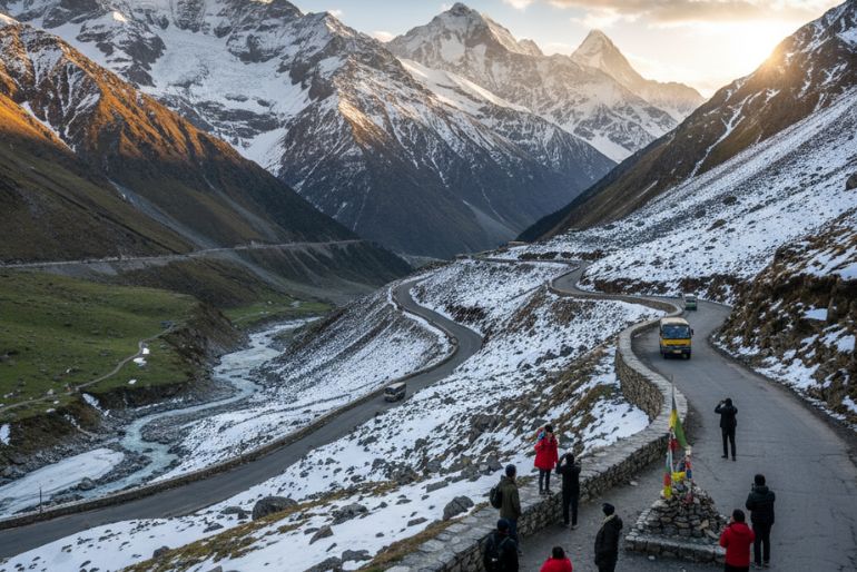 October 2025 Snowfall In India
