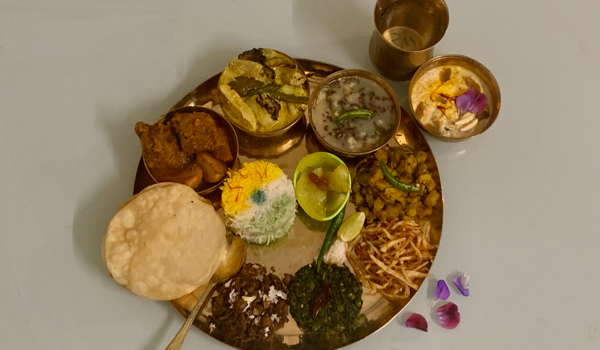 Traditional Bengali Thali