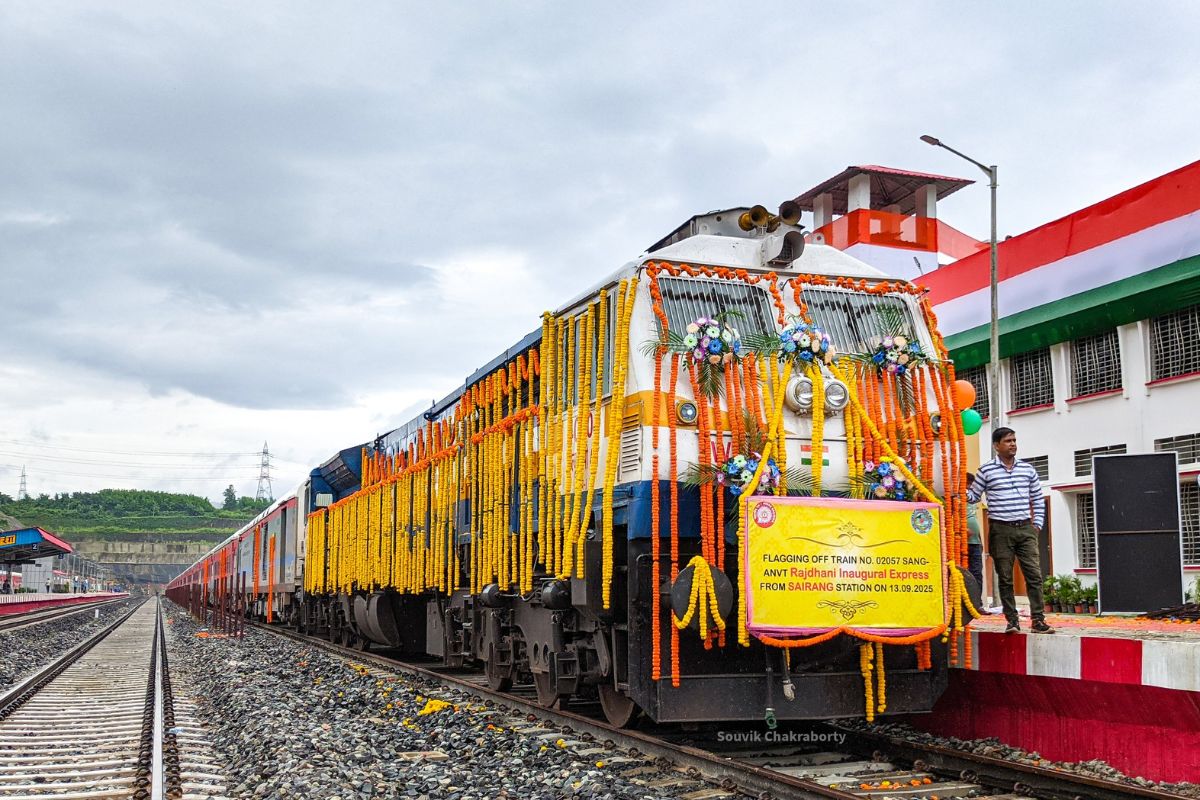 Mizoram’s First Railway Station