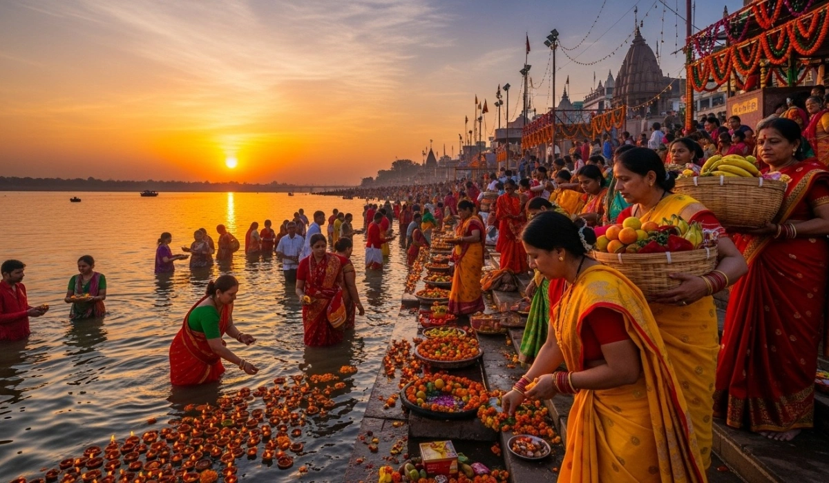 Famous Ghats Chhath Puja