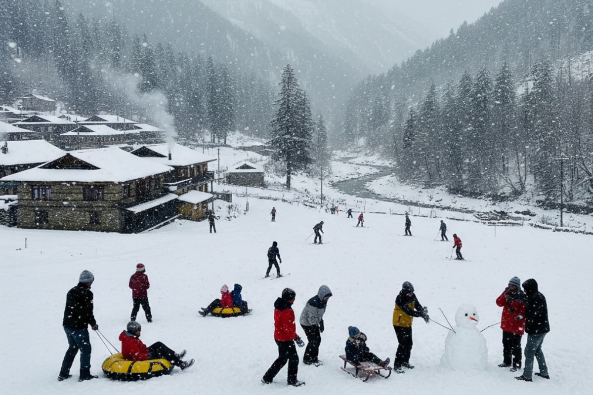 October 2025 Snowfall In India