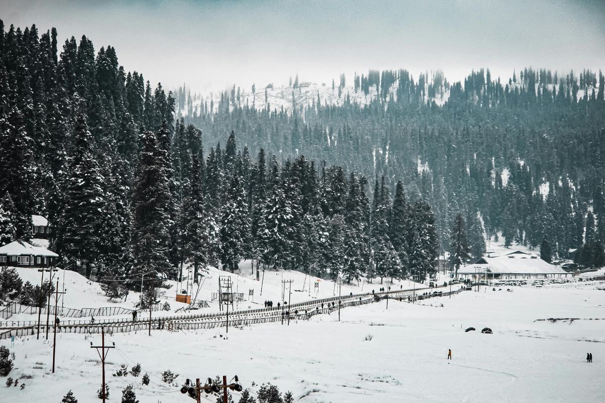 gulmarg snowfall