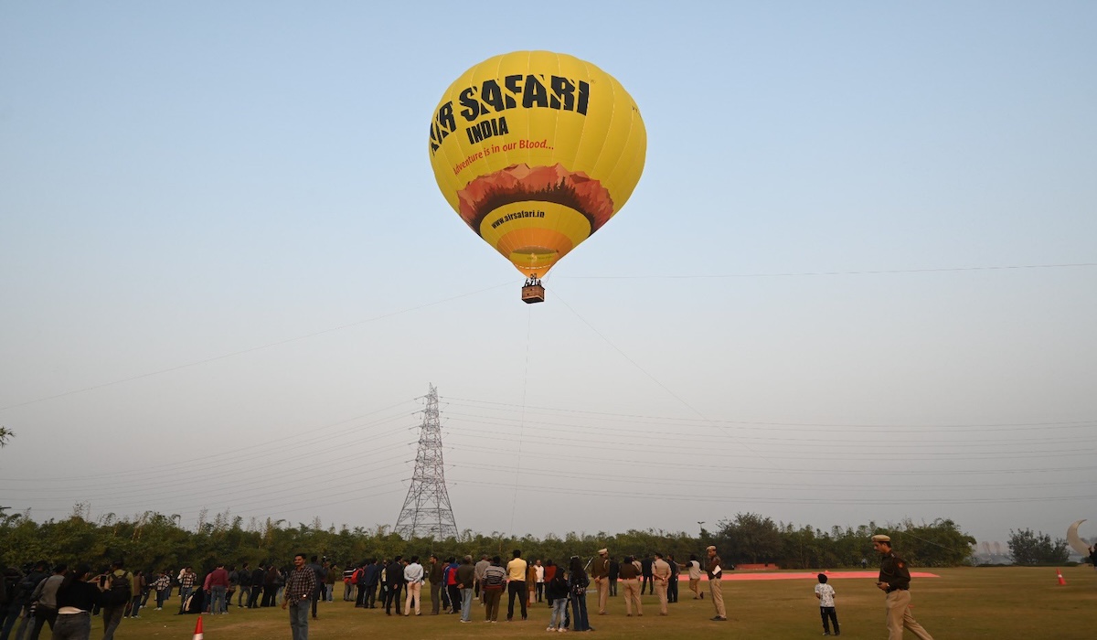 Delhi To Launch First-Ever Hot Air Balloon Rides