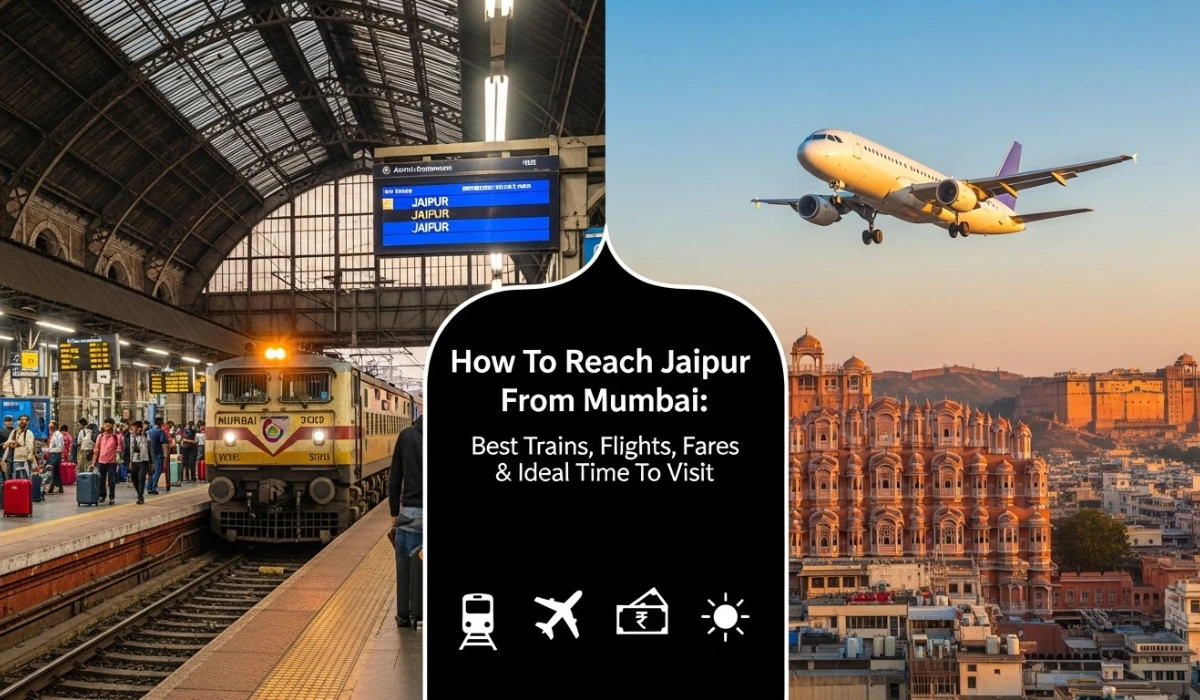 How To Reach Jaipur From Mumbai