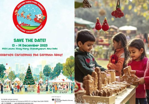 German Christmas Market Delhi 2025.